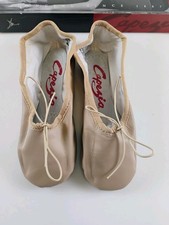 Capezio CG2002 Split Sole Leather Pink Ballet Shoes Size 3M