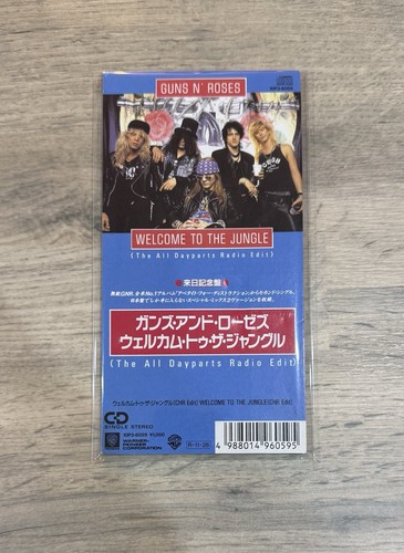 GUNS N' ROSES Welcome To The Jungle JAPAN 3" CD SINGLE 10P3-6059 - Picture 1 of 3