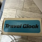 Vintage Westclox Retro Wind Up Travel Alarm Clock Folding Case With Box #44514 — photo 4