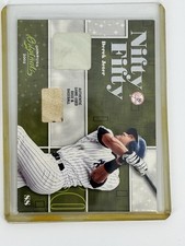 Donruss 2002 Originals Nifty Fifty Derek Jeter NF-16 Serial Yankees MLB