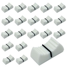 20pcs Fader Knobs, Fader Caps Mixer Slider Fader Knobs Universal Fader Knobs ...