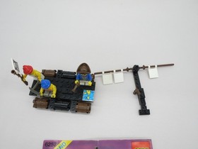 Lego Pirates 6257 Castaway's Raft INCOMPLETE With Instructions