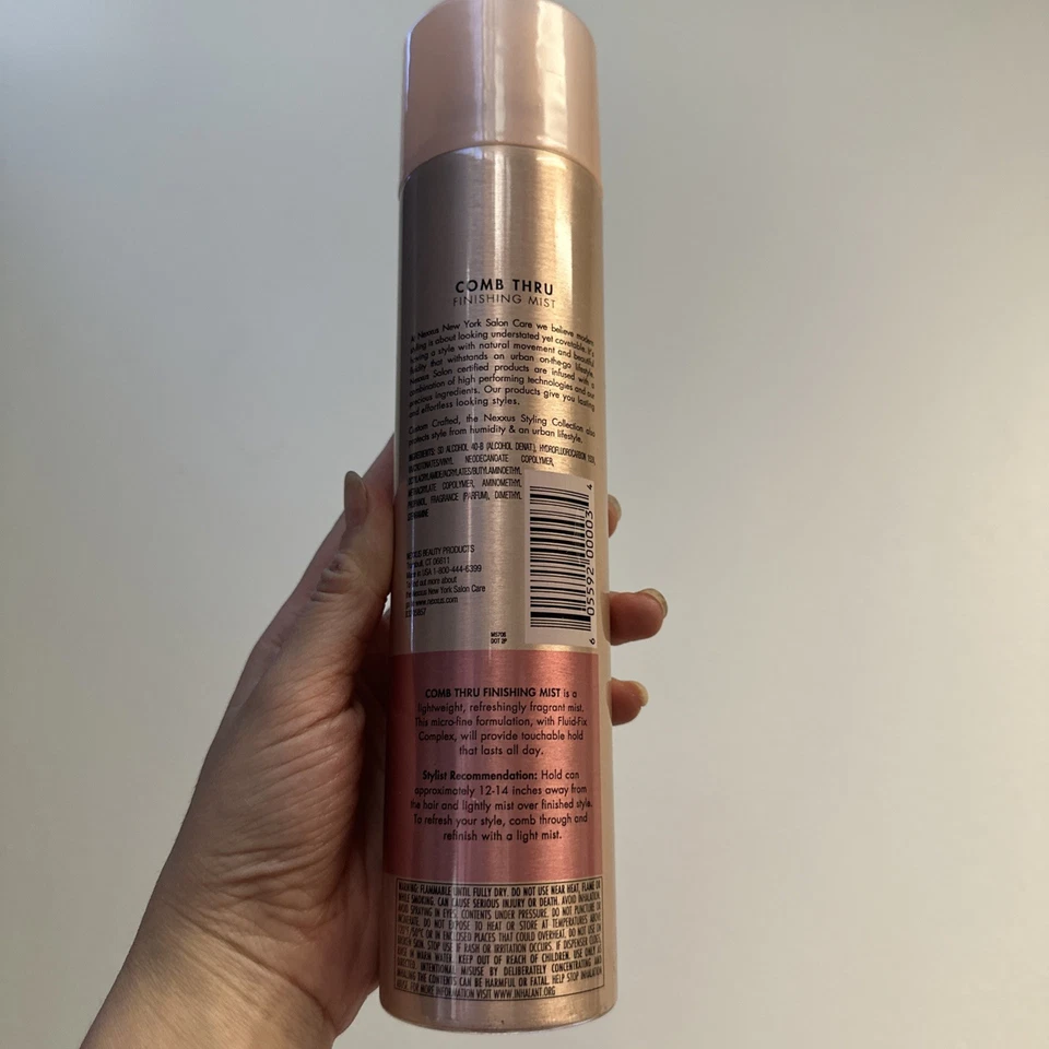 Nexxus Comb Thru Flexible Hold, spray para el cabello para volumen - 10 oz Foto 2 de 2