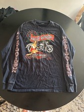 Harley-Davidson Tucson Arizona Pinup Girl Long Sleeve Graphic Shirt