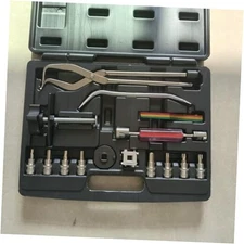 15-Piece Brake Kit with Brake Caliper Tool，Brake Drum Puller, Brake Adjusting 