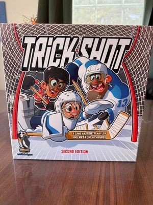 Trick Shot 2nd Edition Board Game Pre-Painted Miniatures Complete