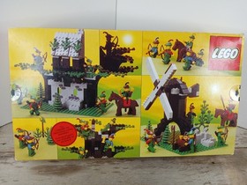 Vintage 1987 LEGO Legoland Castle: Camouflaged Outpost (6066) Complete