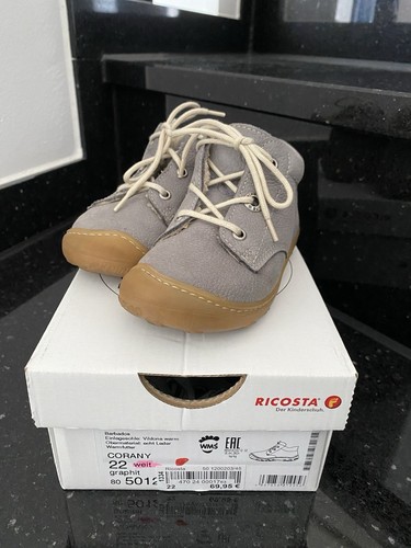 Ricosta Pepino, Größe 22, Grau, Lederschuhe - Bild 1 von 9