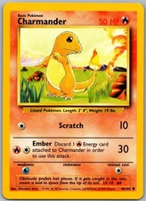 Charmander Common Base Set 046/102 LP