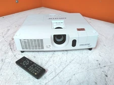 Christie LW41 4000 ANSI WXGA VGA Projector w/ Remote 2206 Lamp Hours
