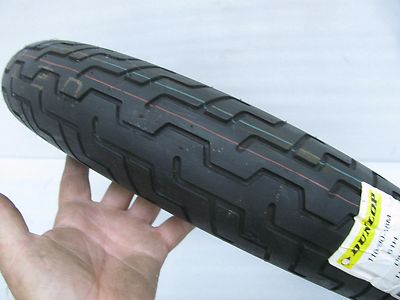New Harley Davidson Dunlop D404F Front Tire 110 / 90 - 18