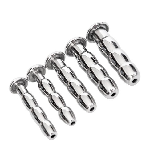Hollow-Urethral Stretching Penis Dilator Plug Stainless Steel For Male Stimulate - Picture 14 of 20