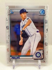 NON AUTO 2020 Bowman Chrome 1st Connor Phillips BD-71 Base Mariners ROOKIE RC C1