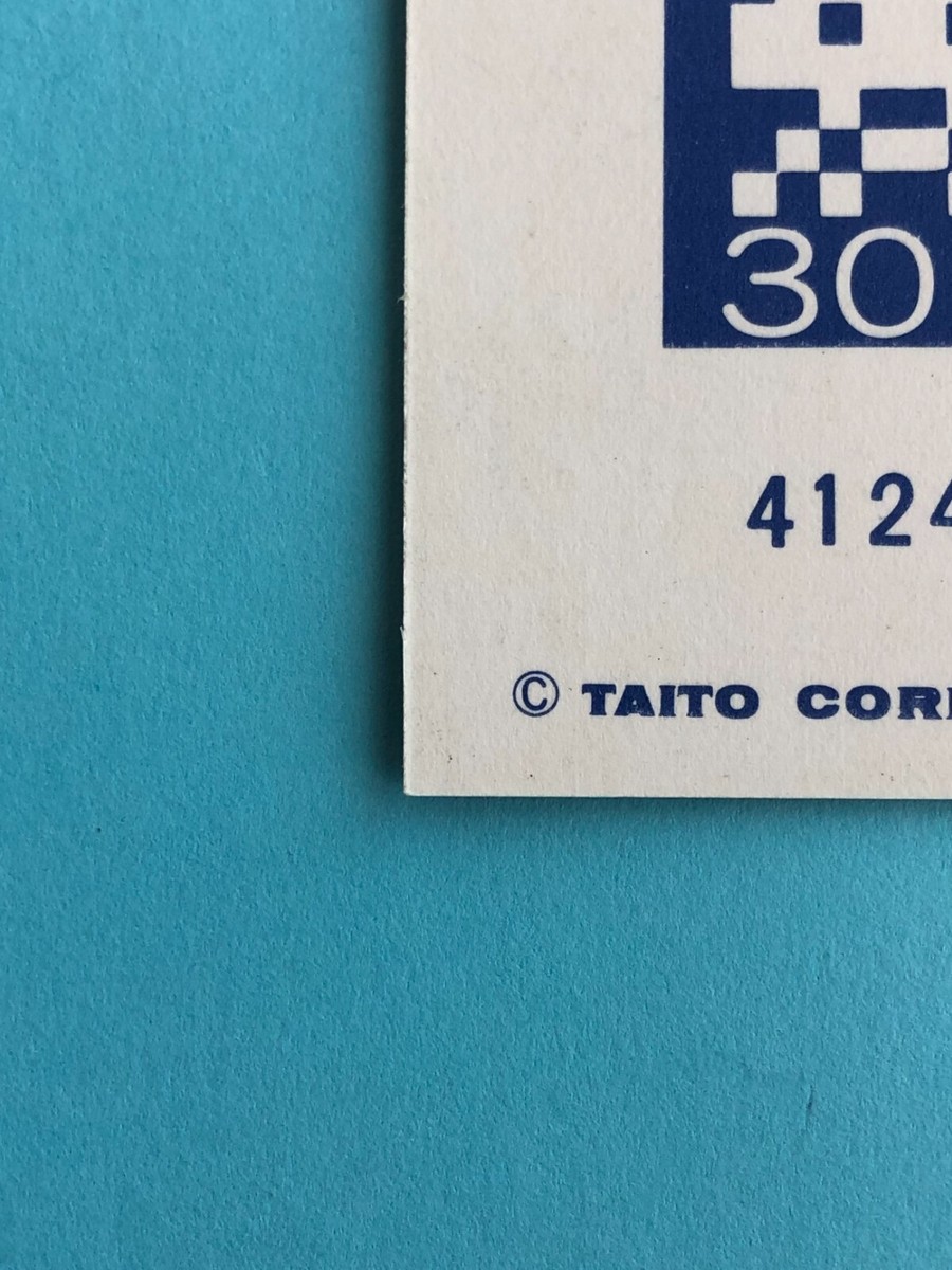 Invader Game card Taito Corporation Very Rare Japanese No.36 41240