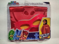 PJ Mask Owlette Cape and Mask Dress Up Set Fits 4-6X