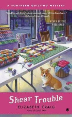 #ad Shear Trouble: A Southern Quilting Mystery Mass Market Paperback GOOD $4.08