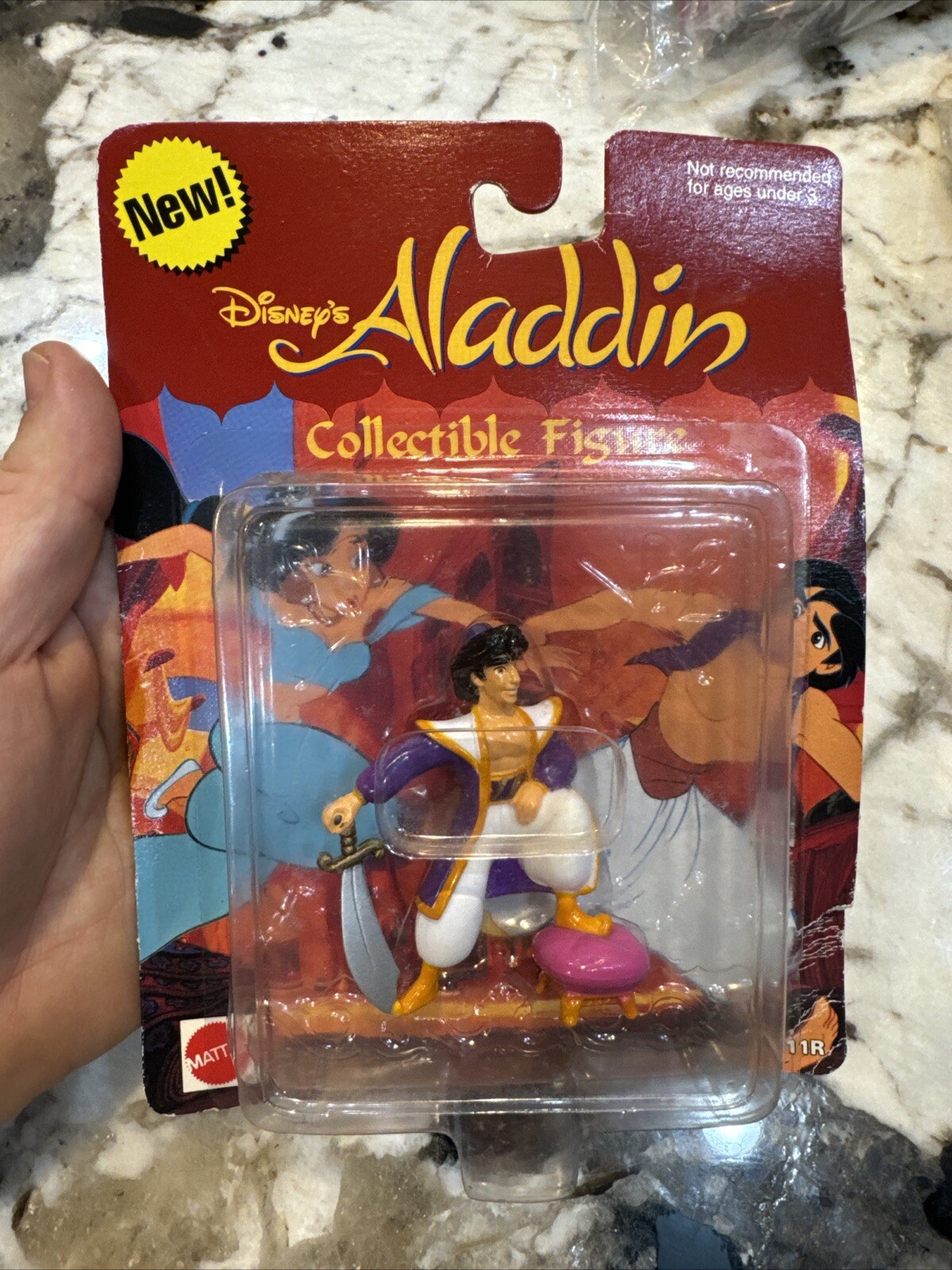 Vintage Disney Aladdin Collectible New in Package Figure Mattel - 1993 ...