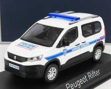 NOREV 1/43 FURGONE PEUGEOT RIFTER POLICE MUNICIPALE 2019 MODELLINO STATICO