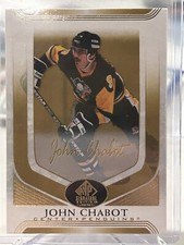 2020-21 SP Signature Edition Legends Gold Spectrum Foil Autographs John Chabot