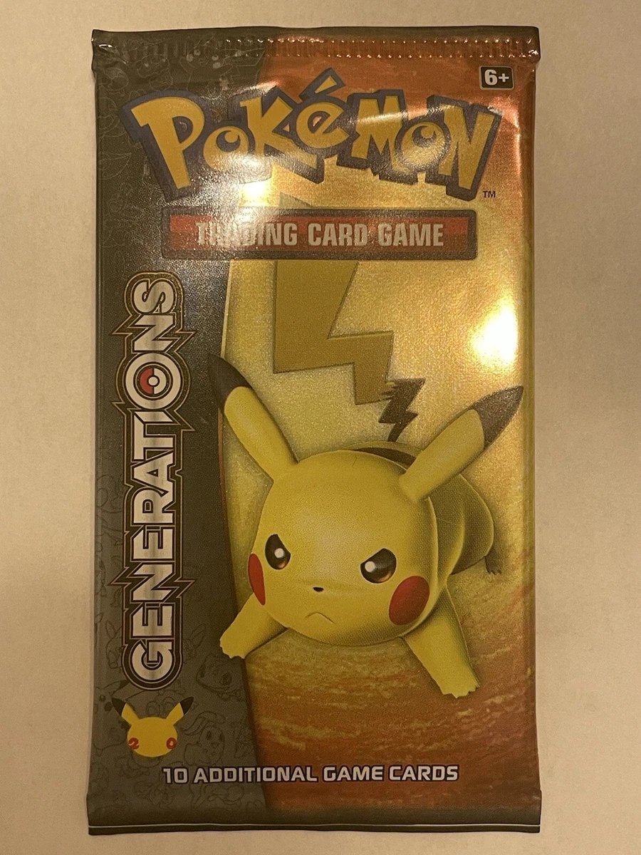 Pokemon Generations Booster Pack - Blastoise Cover Art, 10 Cards (Factory  Sealed)