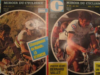 2er Set Fahrradspiegel // Bernard Thévenet Superstar; Poulidor quadra