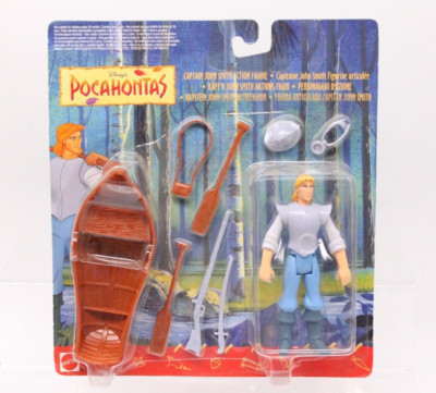 John Smith Pocahontas Walt Disney Vintage Action Figur 12cm Mattel 1994 NEU OVP