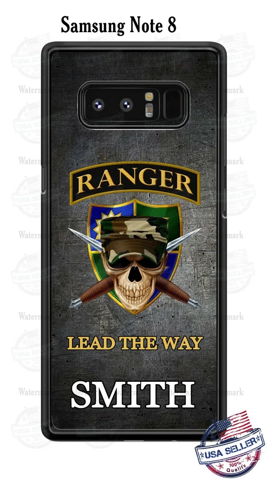 Funda de teléfono personalizada Army Ranger Lead The Way para iPhone 11Pro Samsung LG, etc. Foto 2 de 4