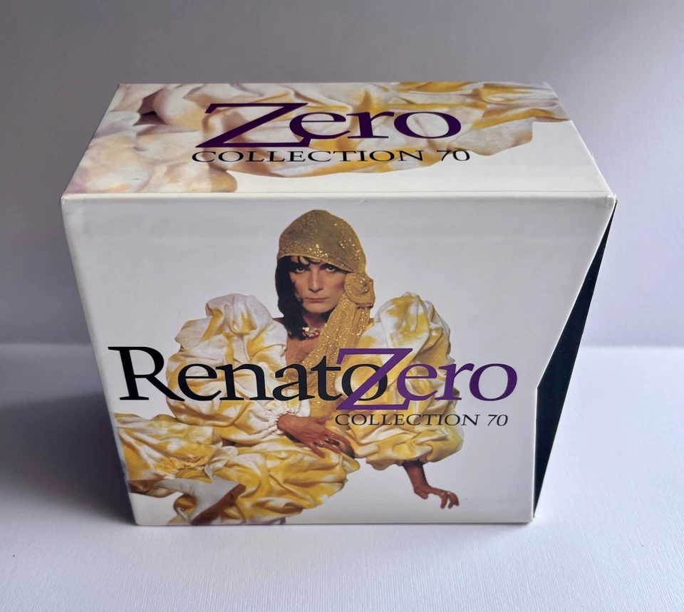 RENATO ZERO COLLECTION 70 BOX 6 CD + LIBRETTO NUOVO - Immagine 2 di 2