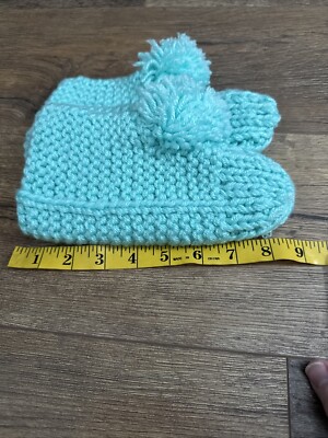 Cozy  Knit Double Yarn House Slippers   Women s Medium Adult Size