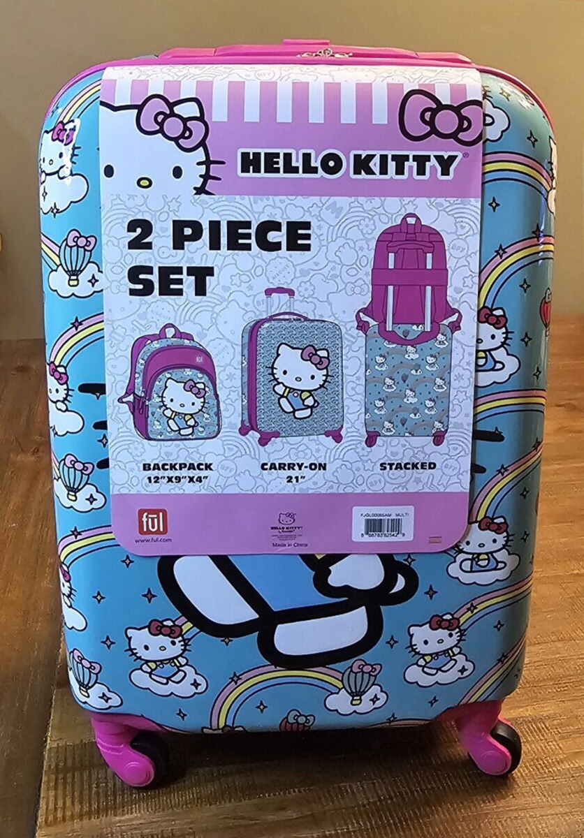 新品タグ付　HELLO KITTY バッグ Amazon.com | Fast Forward Sanrio Hello Kitty Backpack for Teens