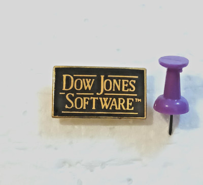 Dow Jones Software Promo Pin