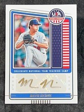 2023 Panini USA Baseball Stars & Stripes GOLD AUTO Mason Nichols, ITEM 1