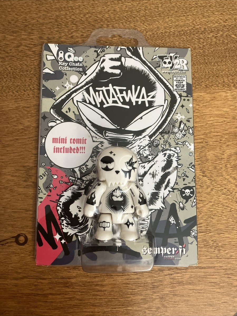 TOY2R QEE Toyer MUTAFUKAZ Semper Fi w/ Mini Comic & Original