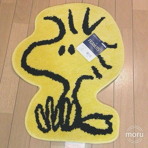 Snoopy Peanuts Woodstock Mat Rug Room Bathroom Bedroom Kids Room Yellow Bird Fs Ebay
