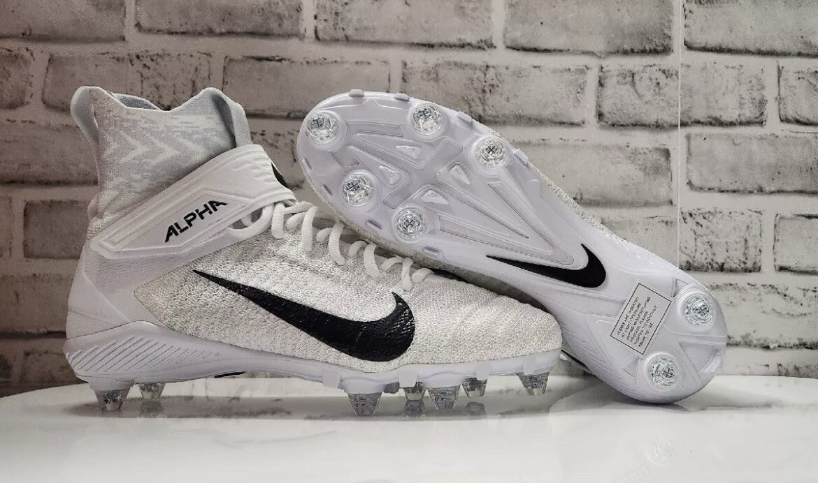 Nike Alpha Menace Elite 2 Detachable Football cleats White 