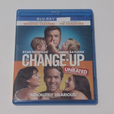 The Change-Up Blu-Ray DVD Movie Ryan Reynolds Jason Bateman Unrated