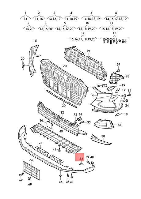 Genuine AUDI Q3 F3B F3N Bracket 83A807997 | eBay