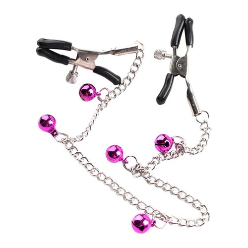 Adjustable Nipple Clamps Clips SM BDSM Fetish Metal Bondage Toys UK - Picture 25 of 52