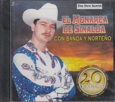 El Monarca De Sinaloa 20 Exitos CD New Nuevo Sealed
