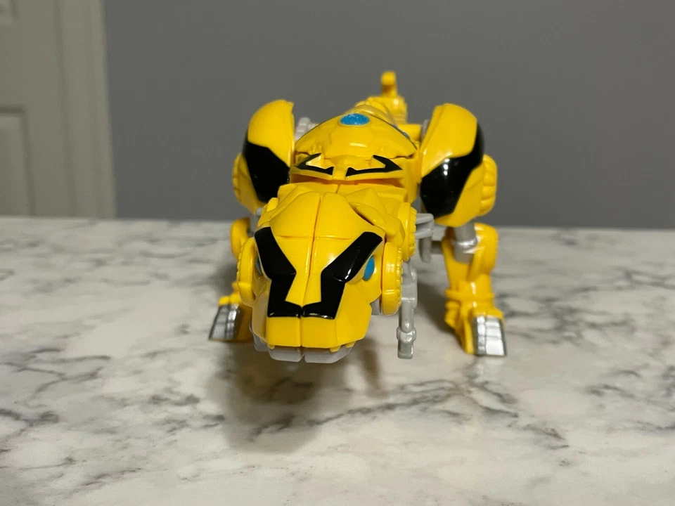 2014 Transformers PlaySkool Bumblebee Rescue Bots Raptor Dinosaur Rescan - Image 3 of 4