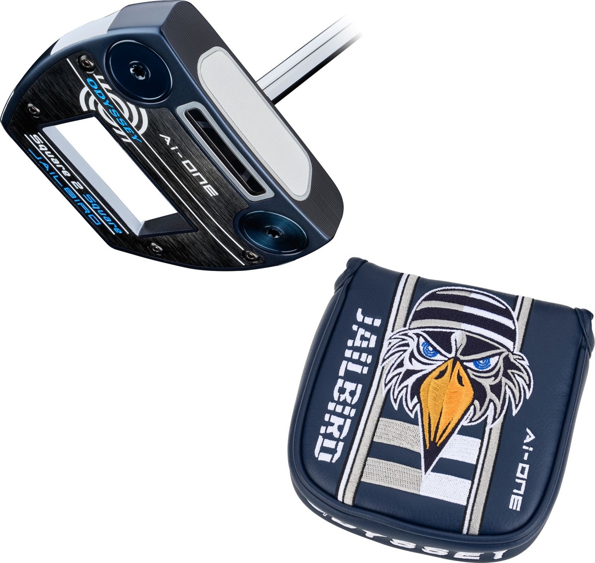 Odyssey Ai-One Square 2 Square Jailbird Putter - Right Hand 34