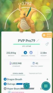 Pokemon Dragonite Max Level 40 Unlock 3 Skills Pvp Master League Trade Ebay