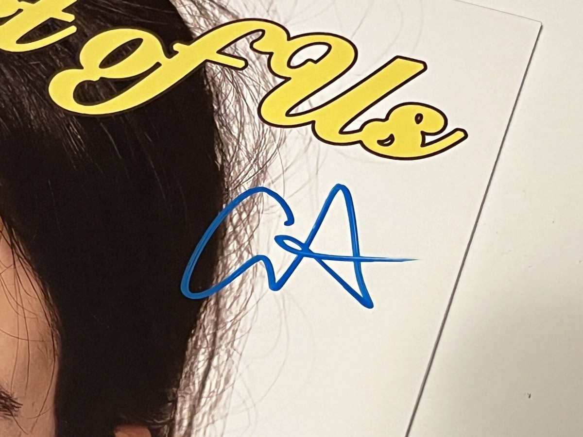 GRACIE ABRAMS THE SECRET OF US SIGNED AUTOGRAPHED YELLOW VINYL LP