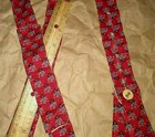 Civil War Braces RED GRAY/BLACK STICK Cotton  Hand Sewn Union Confederate  — photo 4
