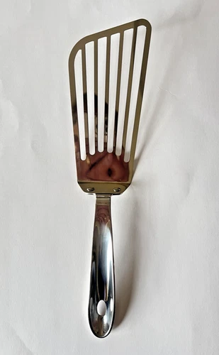 All-Clad Stainless Steel Flexible Fish Spatula Turner 12 7/8" Kitchen Utensil