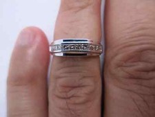 14K Gold Diamond Wedding Band Diamond 3/4 Carat F-SI1  3.20 Grams Value 4,250