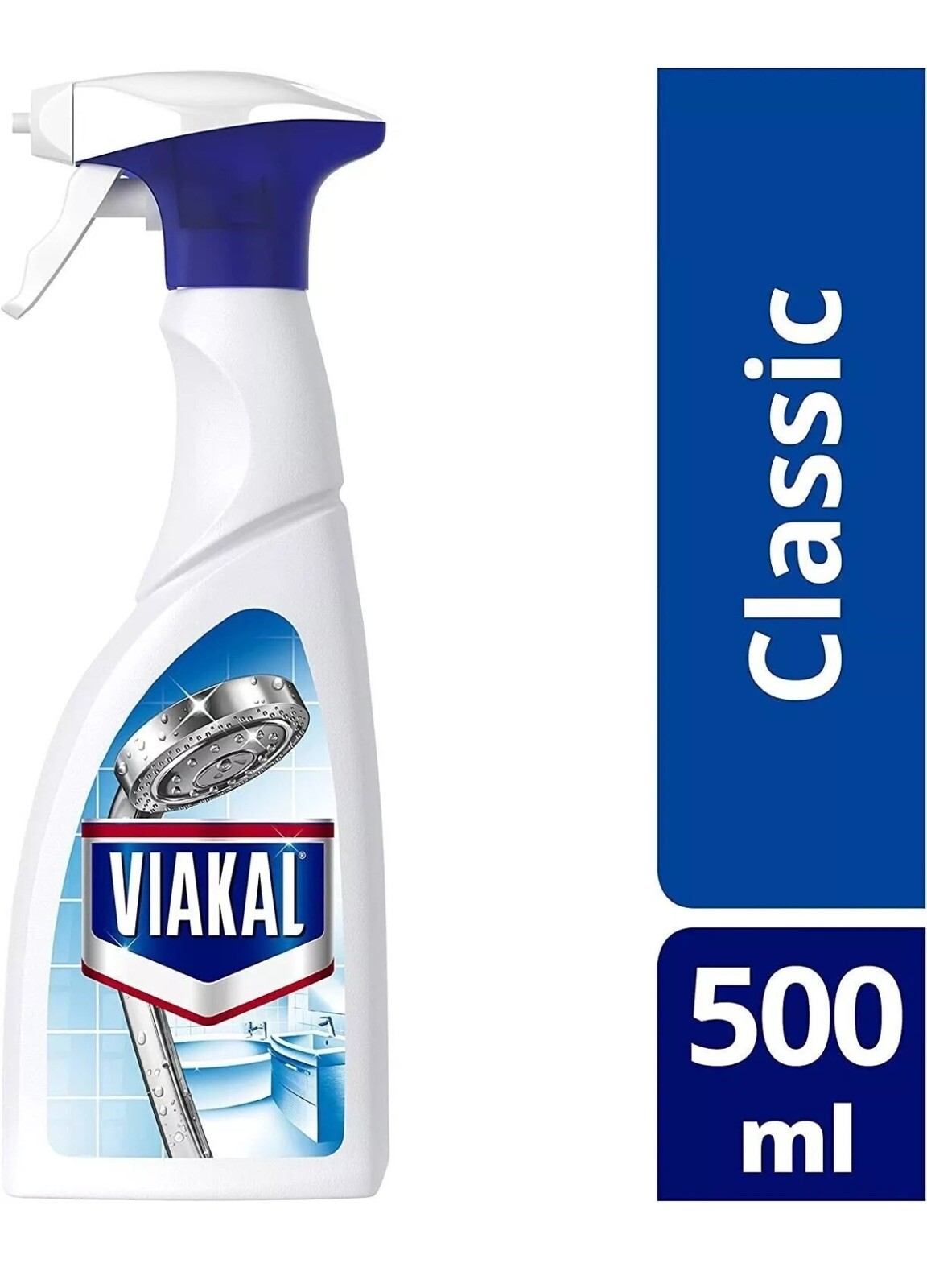 3x Viakal Powerful Limescale Remover Spray 500ml Use in Bathrooms and Kitchens image 3