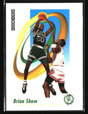 Brian Shaw 1991 SkyBox #20 Basketball Card