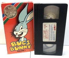 Bugs Bunny Volume 1 (VHS, 1989) TESTED with Case Cover