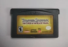 Pirates Caribbean Curse Black Pearl  - GameBoy Advance GBA Game - Tested